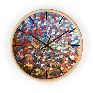 colorful wall clocks designer