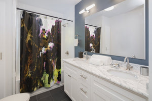 Check out our designer art shower curtains for your bathroom home makeover today.
