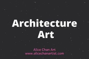 Architecture Art- Building art, street scenes, art prints, originals