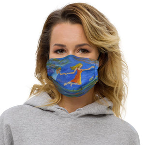 Check out these artistic and unique washable and reusable face mask designs here.