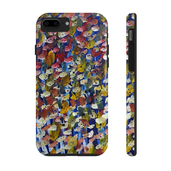 Abstract Dotted Art iPhone Case, Case Mate Tough Samsung or Phone Cases-Made in USA