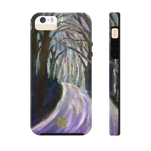 Purple Hike Art iPhone Case, Case Mate Tough Samsung or Phone Cases-Made in USA