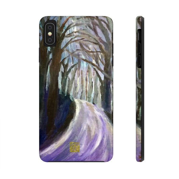 Purple Hike Art iPhone Case, Case Mate Tough Samsung or Phone Cases-Made in USA