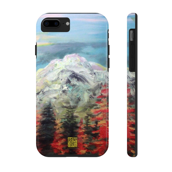 Blue Mt. Rainier iPhone Case, Case Mate Tough Samsung or Phone Cases-Made in USA