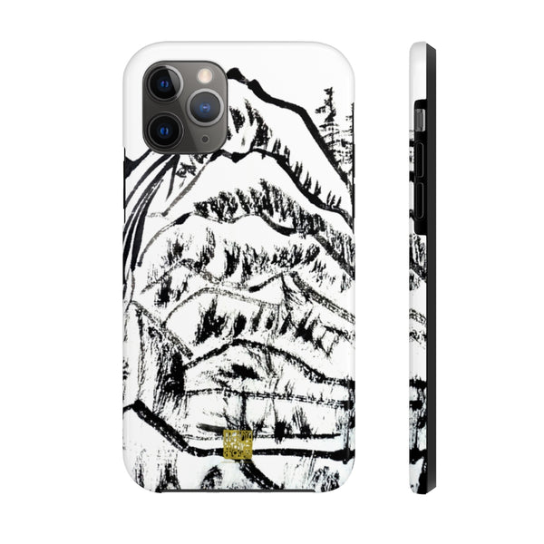 Chinese Abstract Ink iPhone Case, Landscape Mountain Art, Case Mate Tough Samsung or Phone Cases-Made in USA, Ink Phone Case, Ink Art Phone Case, Abstract Phone Case, Art Phone Cases