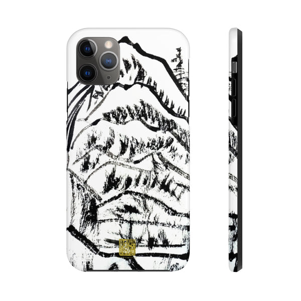 Chinese Ink Art iPhone Case, Black White Case Mate Tough Samsung or Phone Cases-Made in USA