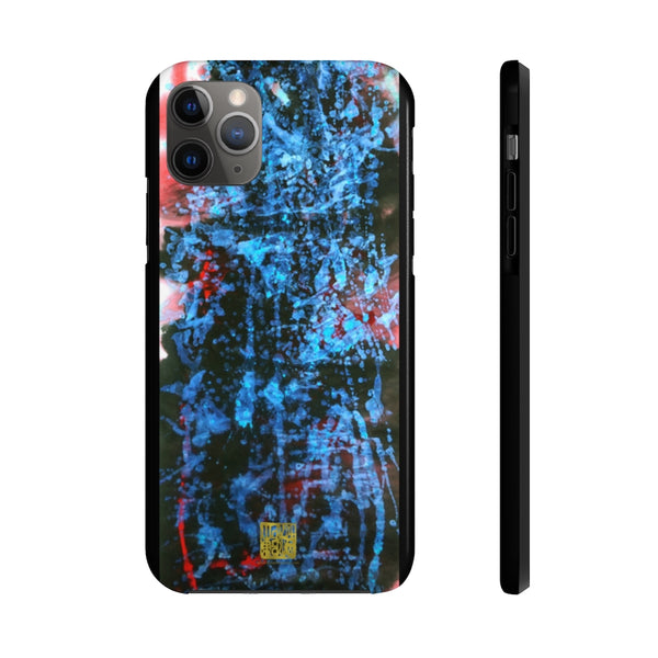 Blue Galaxy iPhone Case, Chinese Art Space Case Mate Tough Samsung or Phone Cases-Made in USA