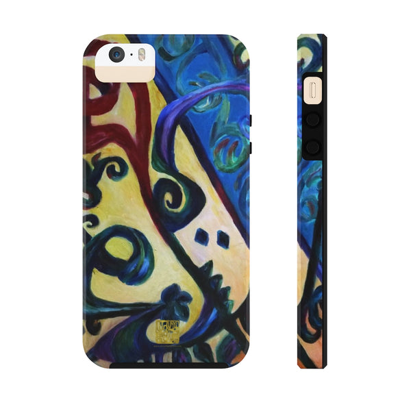 Red Rose Abstract iPhone Case, Case Mate Tough Samsung or Phone Cases-Made in USA