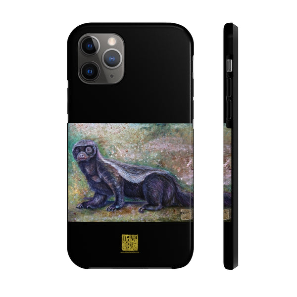 Honey Badger Animal iPhone Case, Case Mate Tough Samsung or Phone Cases-Made in USA