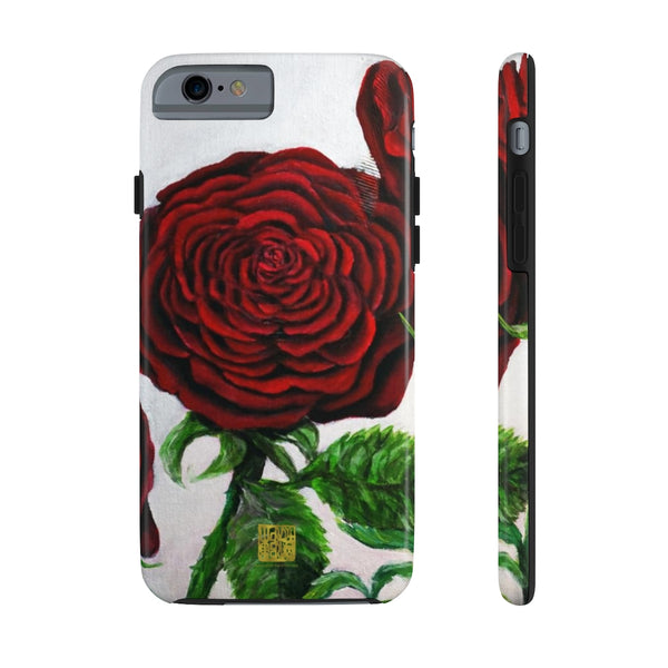 Red Roses Art iPhone Case, Case Mate Tough Samsung or Phone Cases-Made in USA