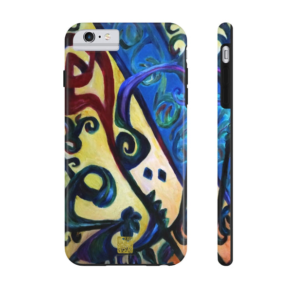 Red Rose Abstract iPhone Case, Case Mate Tough Samsung or Phone Cases-Made in USA
