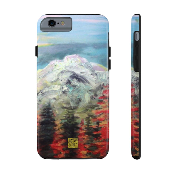 Blue Mt. Rainier iPhone Case, Case Mate Tough Samsung or Phone Cases-Made in USA, Mount Rainier Phone Case, Pacific Northwest Case Mate Phone Case