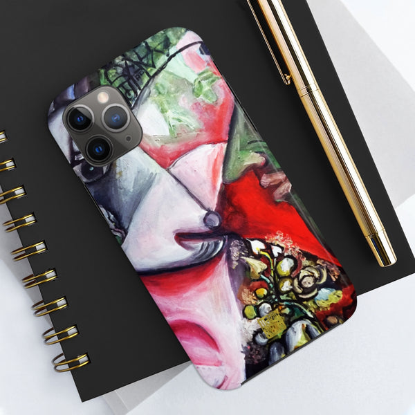 Abstract Horse Art iPhone Case, Case Mate Tough Samsung or Phone Cases-Made in USA