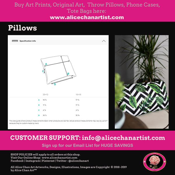 Chan in Chinese Character, Chan in Family Last Name, Basic Pillow, Made in USA - alicechanart