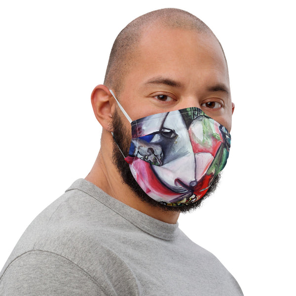 Marc Chagall-Inspired Face Masks