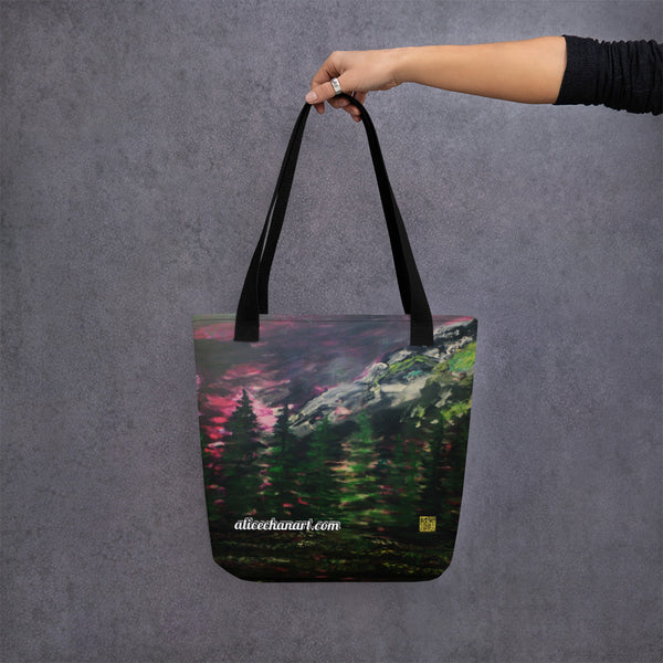 Seattle Mount Rainier Tote Bag - Made in USA/EU