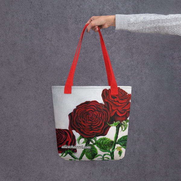 Triple Red Rose Bag - Made in USA/EU