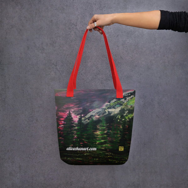 Seattle Mount Rainier Tote Bag - Made in USA/EU