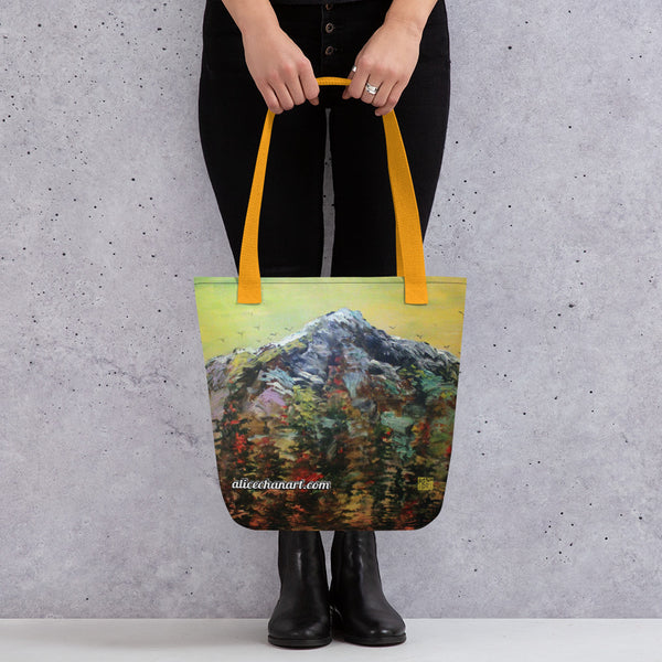 Mount Rainier Tote Bag - Made in USA/EU