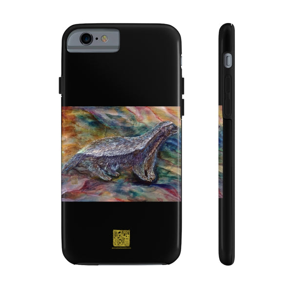 Honey Badger Art iPhone Case, Case Mate Tough Samsung or Phone Cases-Made in USA