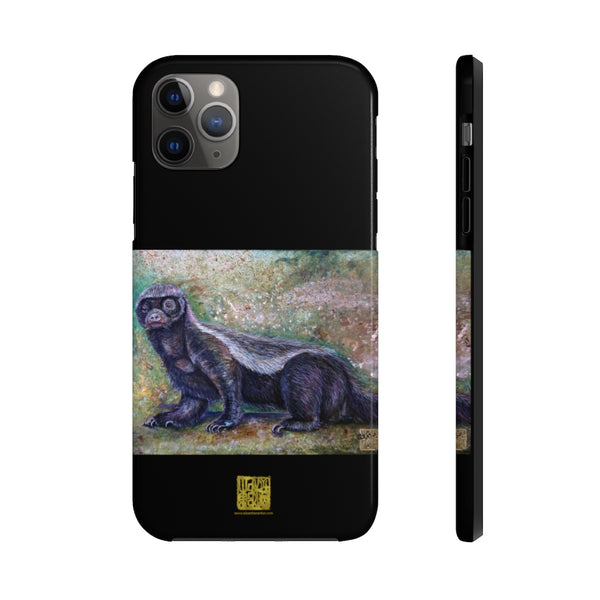 Honey Badger Animal iPhone Case, Case Mate Tough Samsung or Phone Cases-Made in USA