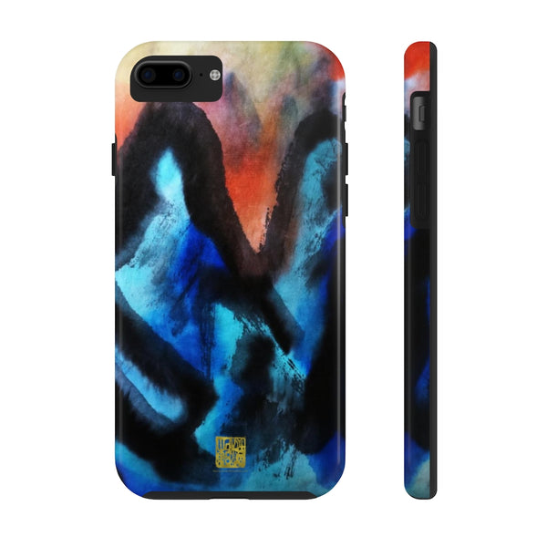 Blue Chinese Mountains iPhone Case, Case Mate Tough Samsung or Phone Cases-Made in USA