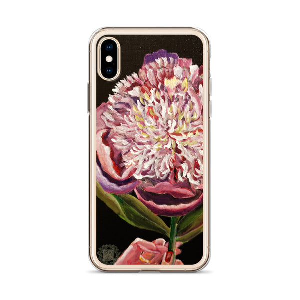 Chinese Peony Hybrid, 2018, Chinese Peonies Floral Flower Print iPhone Case- Made in USA/ EU - alicechanart