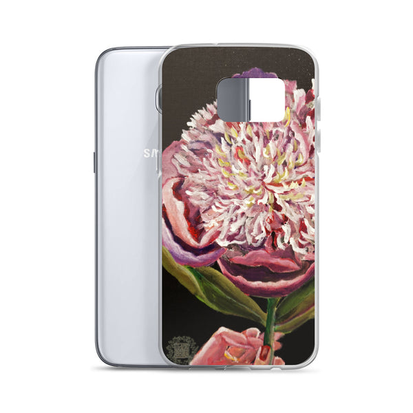 Chinese Peony Hybrid, 2018, Chinese Peonies Floral Print Samsung Case-Made in USA/EU - alicechanart