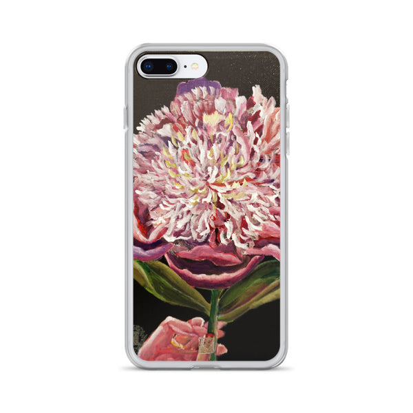Chinese Peony Hybrid, 2018, Floral Print, Floral Best Art iPhone Case- Made in USA/EU - alicechanart