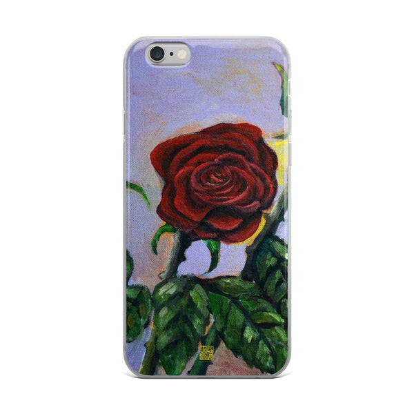Red Rose in Purple Sky, Floral Print iPhone Case for iPhone Case, Made in USA - alicechanart  Red Rose iPhone Case,Red Rose in Purple Sky, Floral Print iPhone Case for  iPhone 7/6/7+/ 6/6s/ X/XS/ XS Max/XR/ 11/ 11 Pro/ 11 Pro Max Phone Case, Made in USA/EU