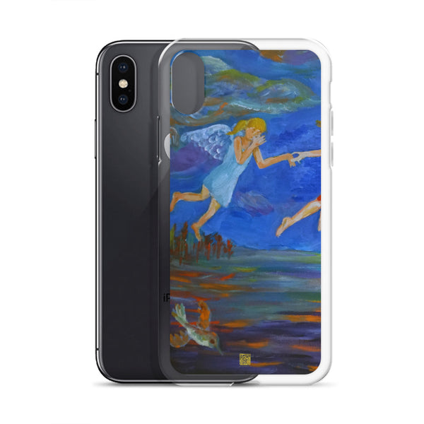 Angels From Heaven, iPhone 7/6/7+/ 6 / 6s/ X/XS/ XS Max/XR Phone Case, Made in USA - alicechanart