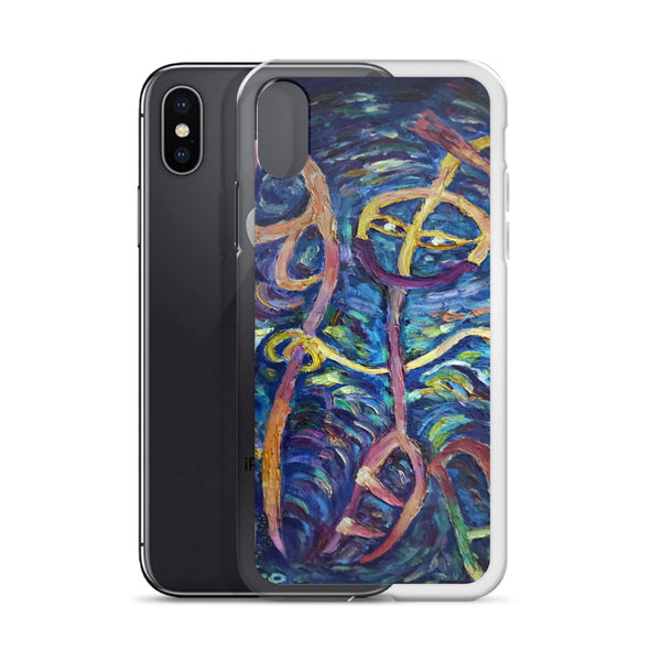 Chan, A Chinese Last Name, Similey Face  iPhone 7/6/7+/ 6 / 6s/ X/XS/ XS Max/XR Case, Made in USA - alicechanart