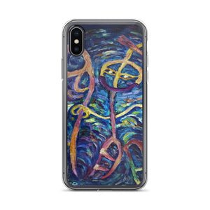 Chan, A Chinese Last Name, Similey Face  iPhone 7/6/7+/ 6 / 6s/ X/XS/ XS Max/XR Case, Made in USA - alicechanart