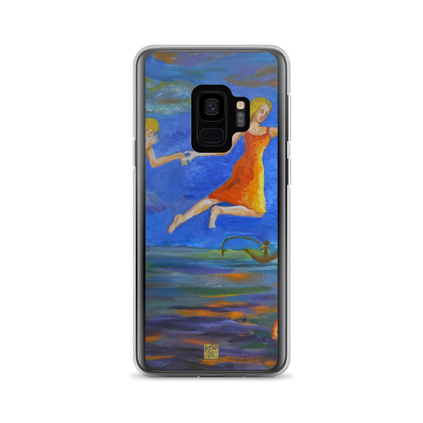 Angels From Heaven, Samsung Galaxy S7, S7 Edge, S8, S8+, S9, S9+ Phone Case, Made in USA - alicechanart